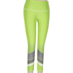 Playground Lime Green and Gray Leggings